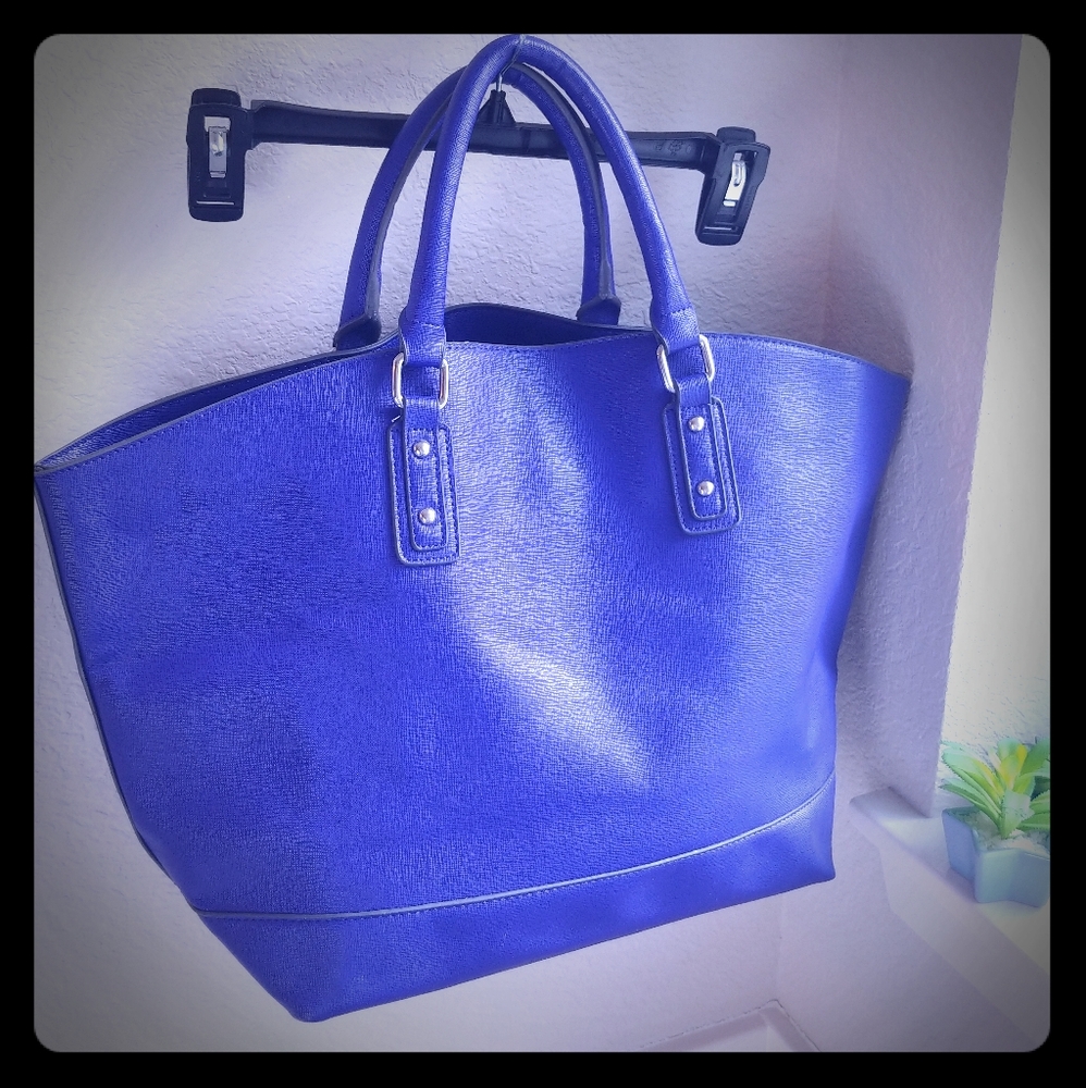 Just Fab - Cobalt Blue Tote